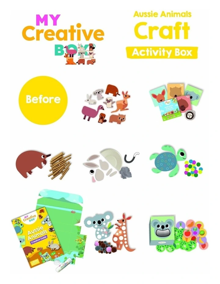 Aussie Animals Craft Activity Box image 3