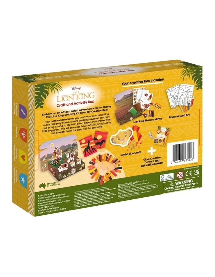 Disney The Lion King Craft Activity Box image 2