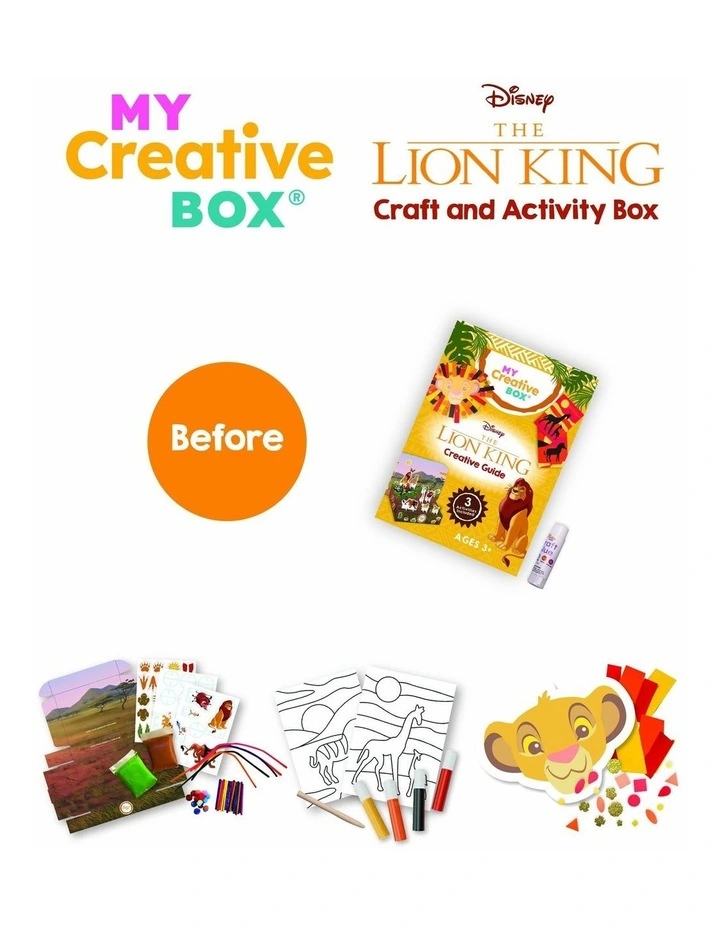 Disney The Lion King Craft Activity Box image 3