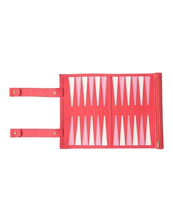 Backgammon Travel Set - Pink image 2