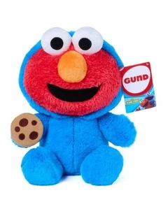 Sesame Street - Elmo x Cookie Monster Buddy-Up Plush 30cm - Ages 1 