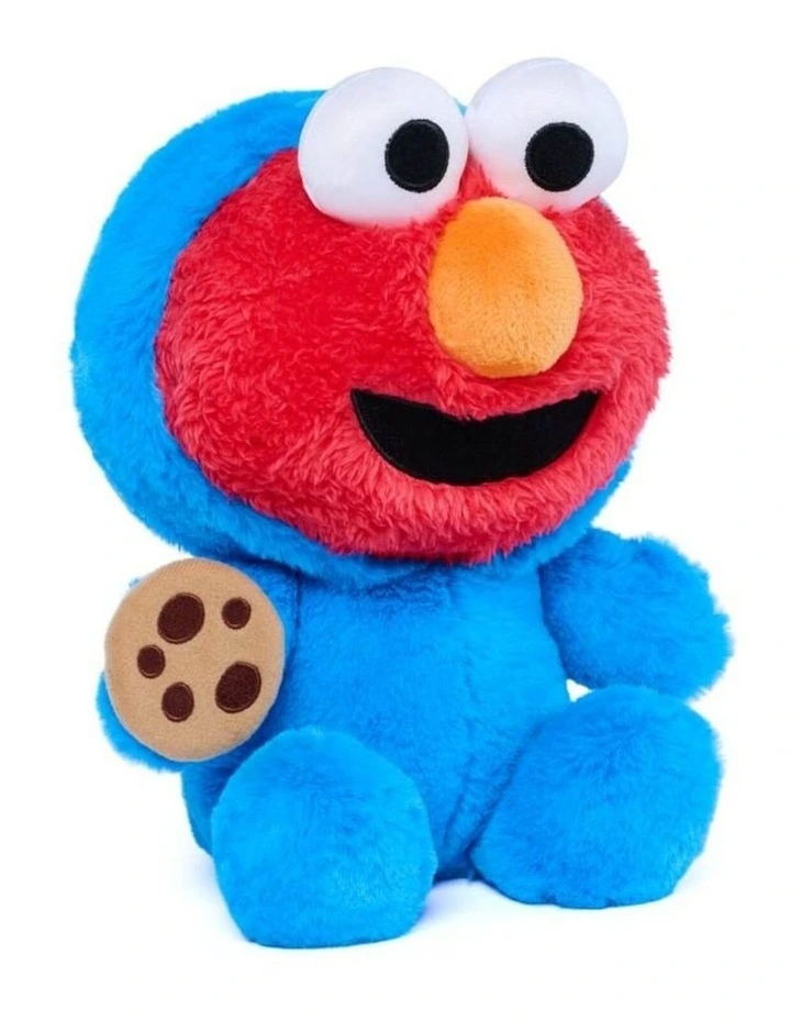 Sesame Street - Elmo x Cookie Monster Buddy-Up Plush 30cm - Ages 1 image 3