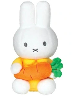 Miffy - Carrot Plush Soft Toy 20cm - Ages 3 