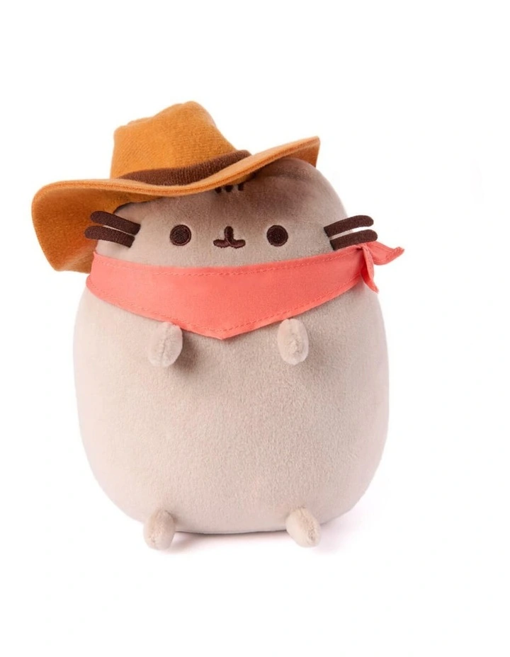 Pusheen - Cowboy Squisheen Standing Plush Soft Toy 20cm - Ages 8  image 2