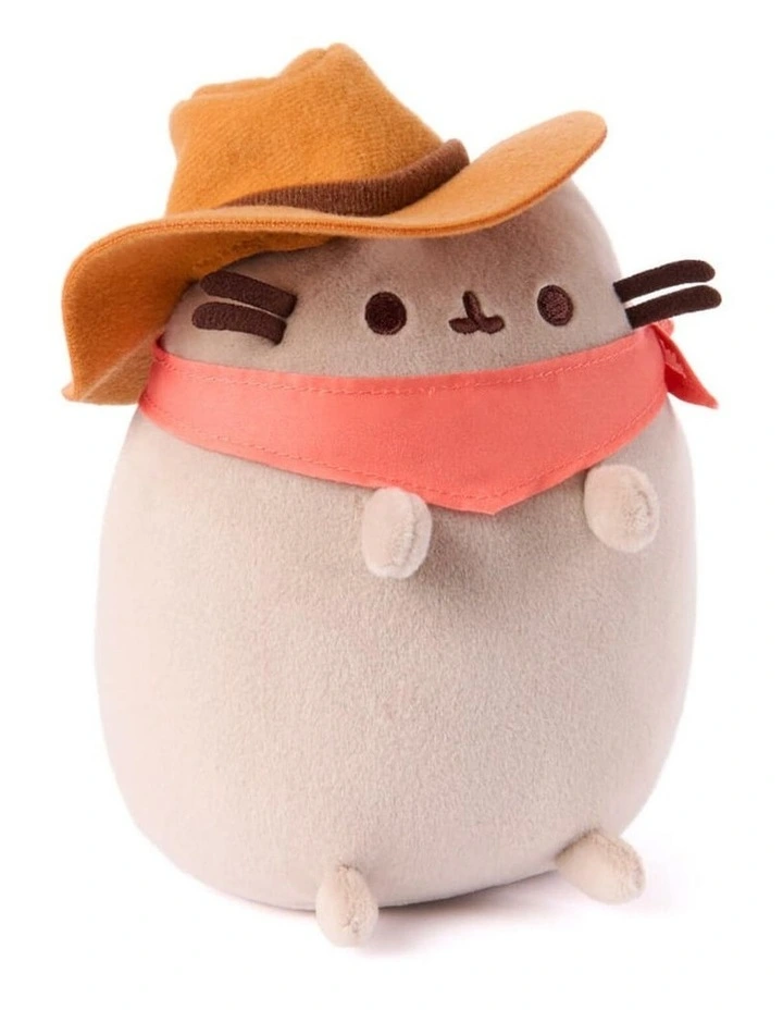 Pusheen - Cowboy Squisheen Standing Plush Soft Toy 20cm - Ages 8  image 3