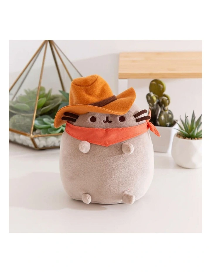 Pusheen - Cowboy Squisheen Standing Plush Soft Toy 20cm - Ages 8  image 7
