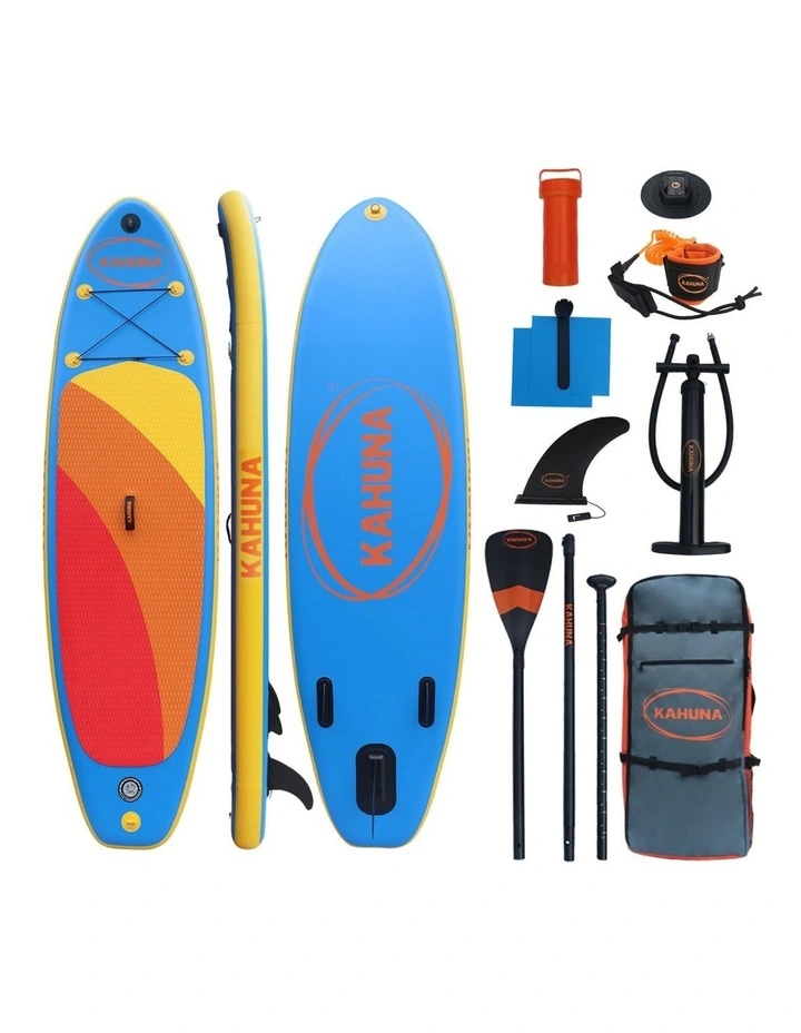 Kahuna Hana Inflatable Stand Up Paddle Board 10FT w/ iSUP Accessories image 1