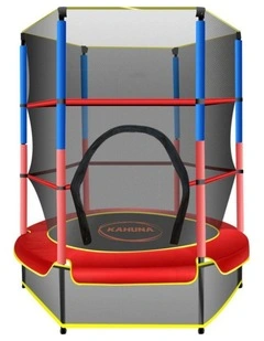 Kahuna Mini 4.5 ft Trampoline - Red Blue