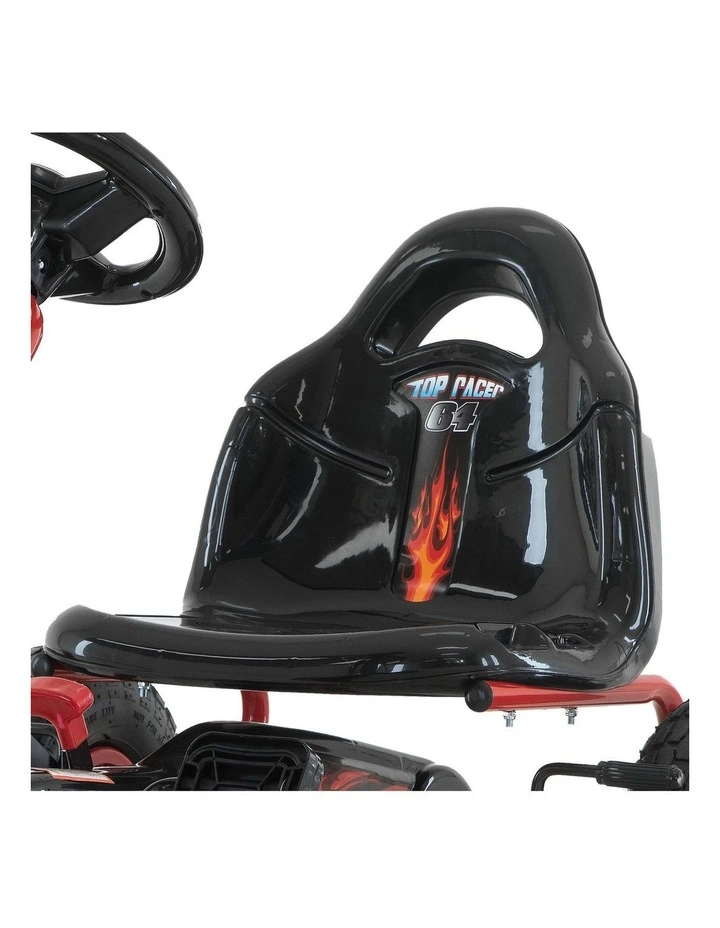 Kahuna G95 Kids Ride On Pedal-Powered Go Kart  - Red image 5