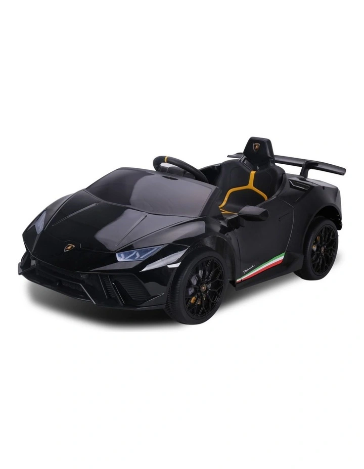 Kahuna Lamborghini Performante Kids Electric Ride On Car Black image 1