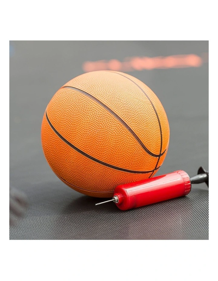 Kahuna Trampoline 8 ft with Basketball Set - Pink image 6