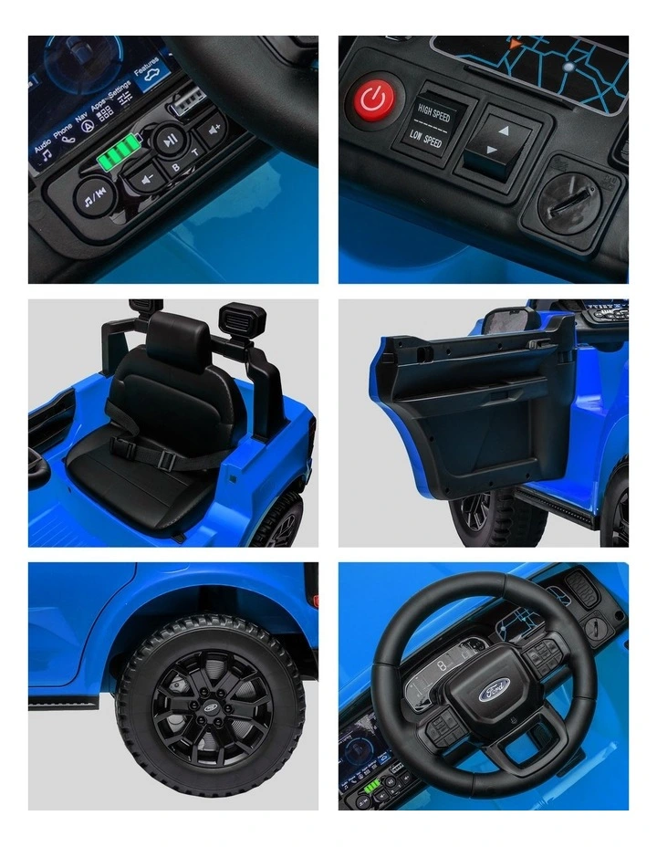 Kahuna Ford Ranger Electric Kids Ride On Car in Blue image 5