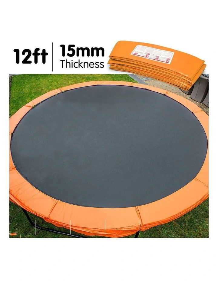 Powertrain Replacement Trampoline Spring Safety Pad - 12ft Orange image 6