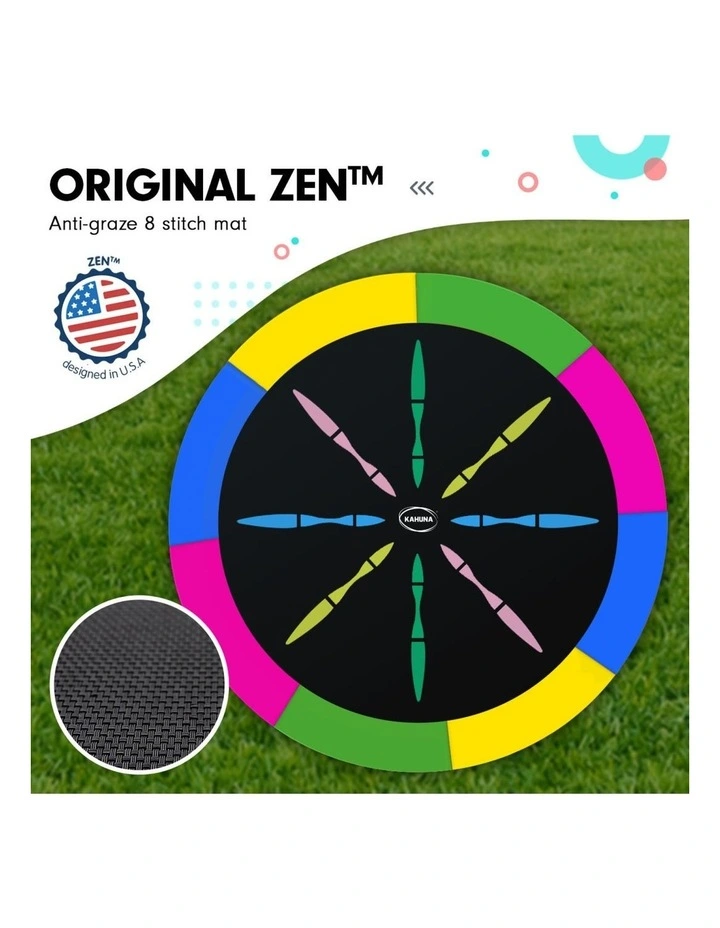 Kahuna Trampoline 14 ft with Basketball Set and Roof - Rainbow image 6