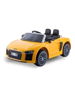 Kahuna R8 Spyder Audi Licensed Kids Electric Ride On Car Yellow