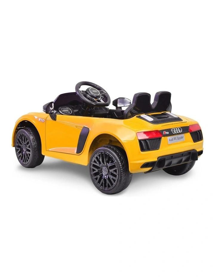 Kahuna R8 Spyder Audi Licensed Kids Electric Ride On Car Yellow image 7