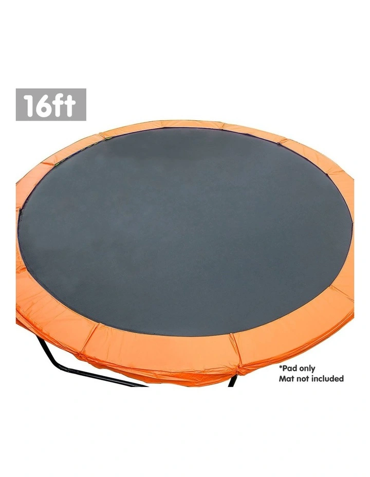 Powertrain Replacement Trampoline Spring Safety Pad - 16ft Orange image 7