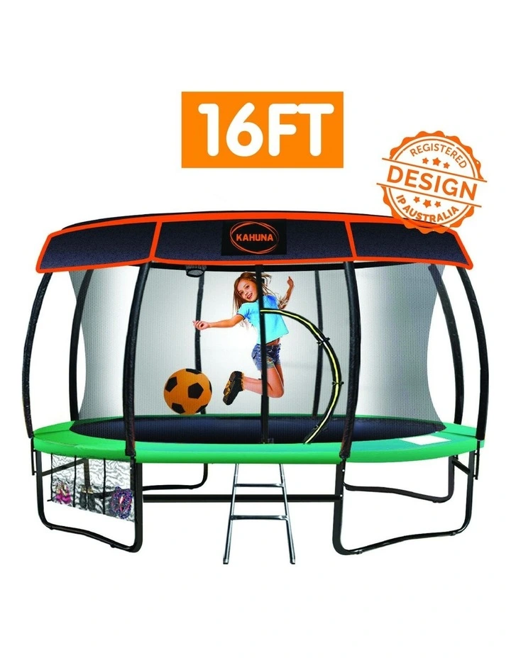 16ft Kahuna Trampoline Roof Shade Cover image 4