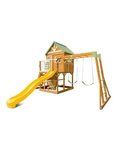 Lifespan Kids Riversdale Play Centre with 2.2m Yellow Slide