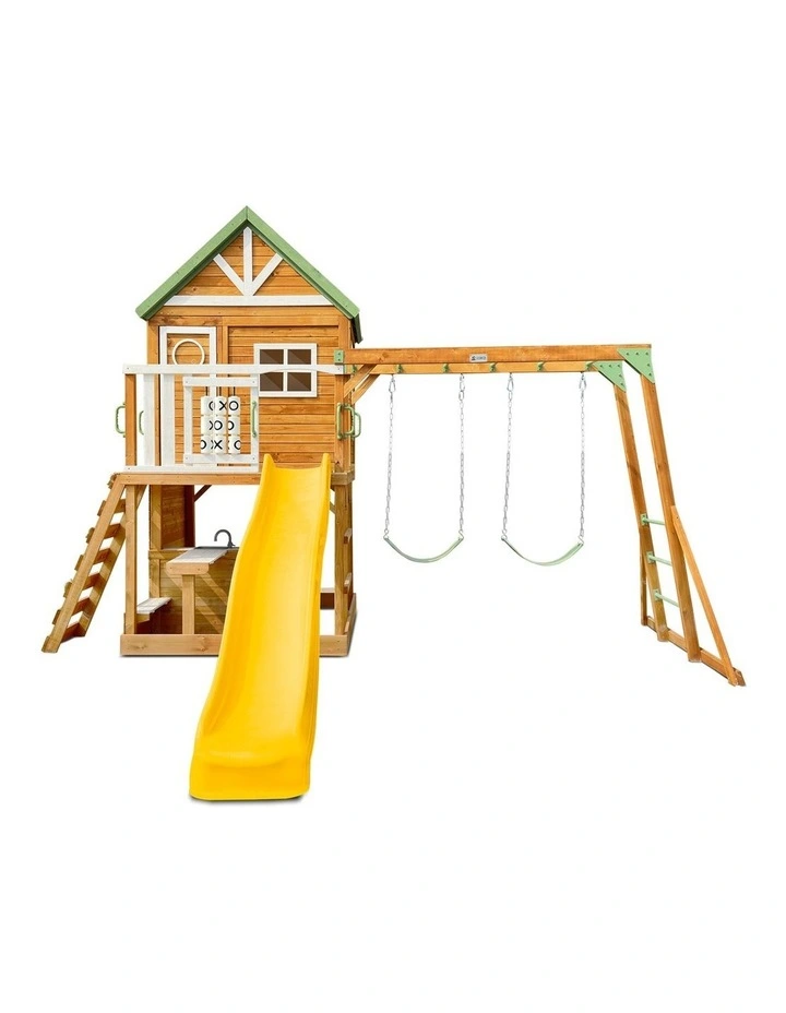 Lifespan Kids Riversdale Play Centre with 2.2m Yellow Slide image 2