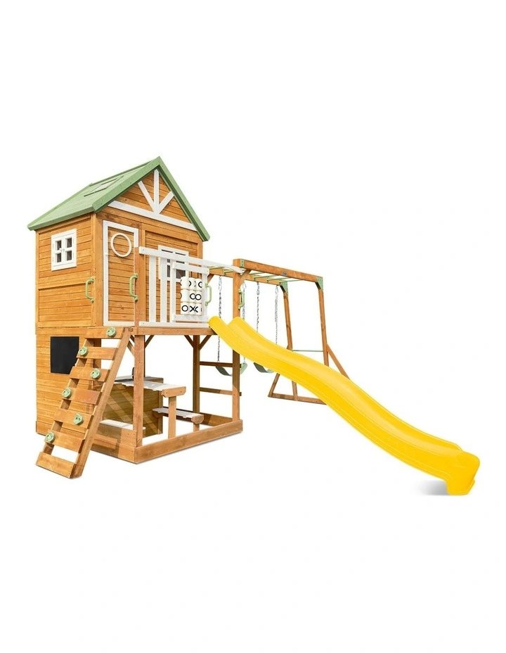 Lifespan Kids Riversdale Play Centre with 2.2m Yellow Slide image 3