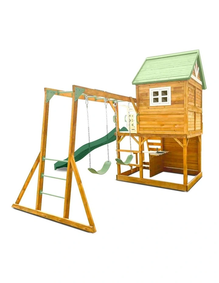 Lifespan Kids Riversdale Play Centre with 2.2m Green Slide image 5