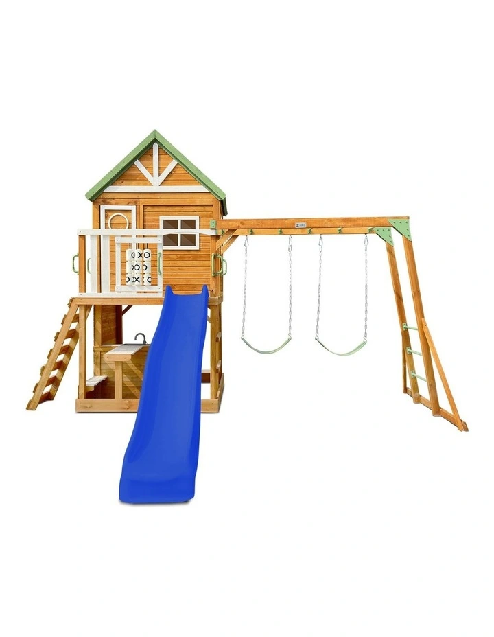Lifespan Kids Riversdale Play Centre with 2.2m Blue Slide image 2