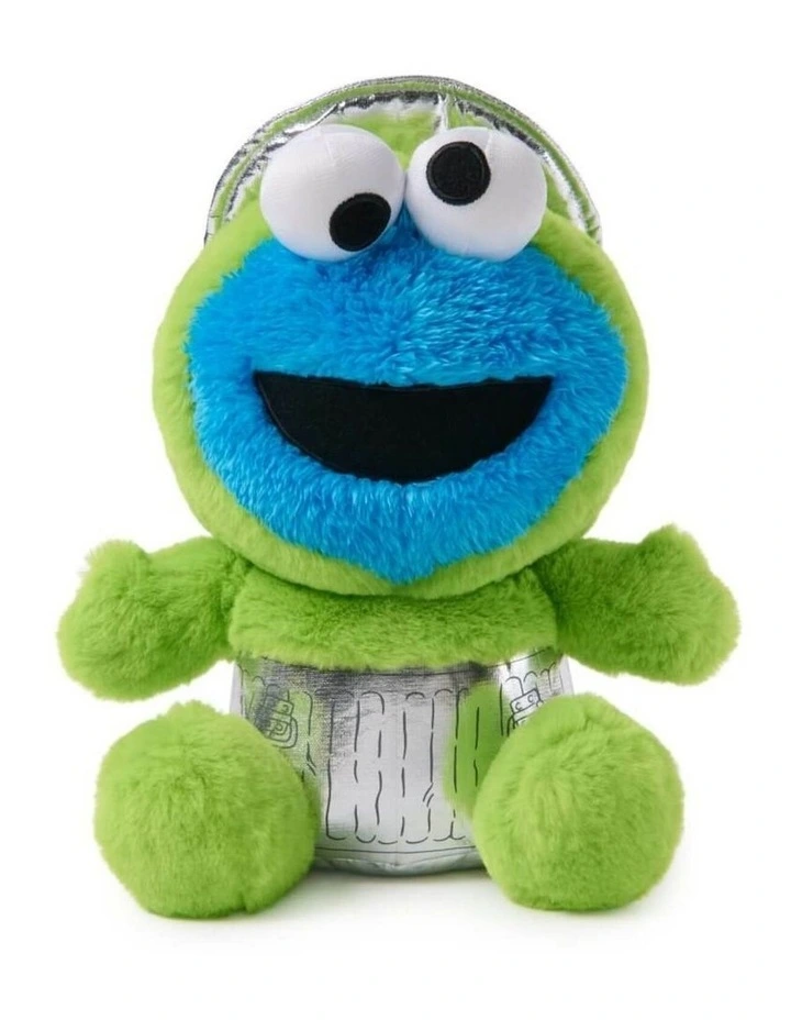 Sesame Street - Cookie Monster x Oscar Buddy-Up Plush 28cm - Ages 1 image 2