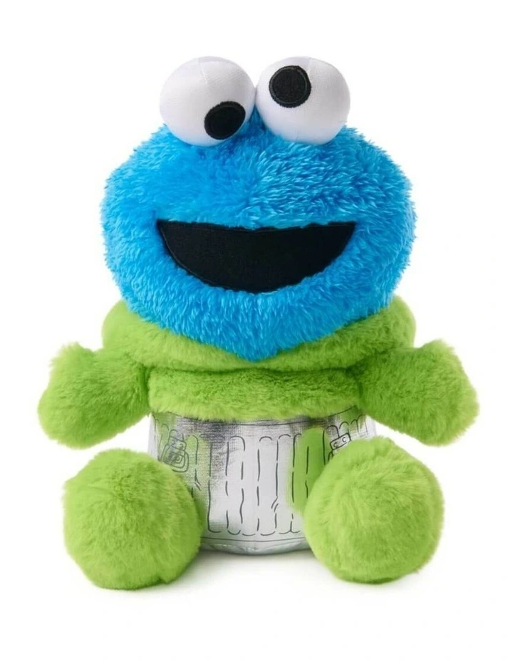 Sesame Street - Cookie Monster x Oscar Buddy-Up Plush 28cm - Ages 1 image 6