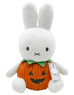 Miffy - Halloween in Plush Pumpkin 30cm Soft Toy - Birth 