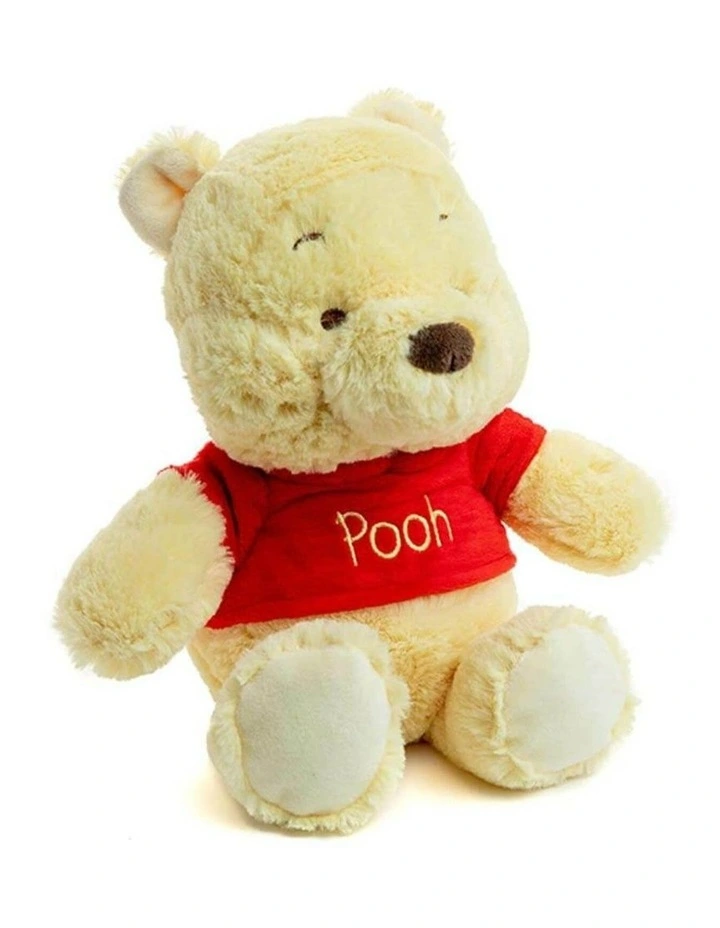 Winnie the Pooh - Red Shirt: Winnie the Pooh Beanie Plush 30cm - Soft Toy image 2