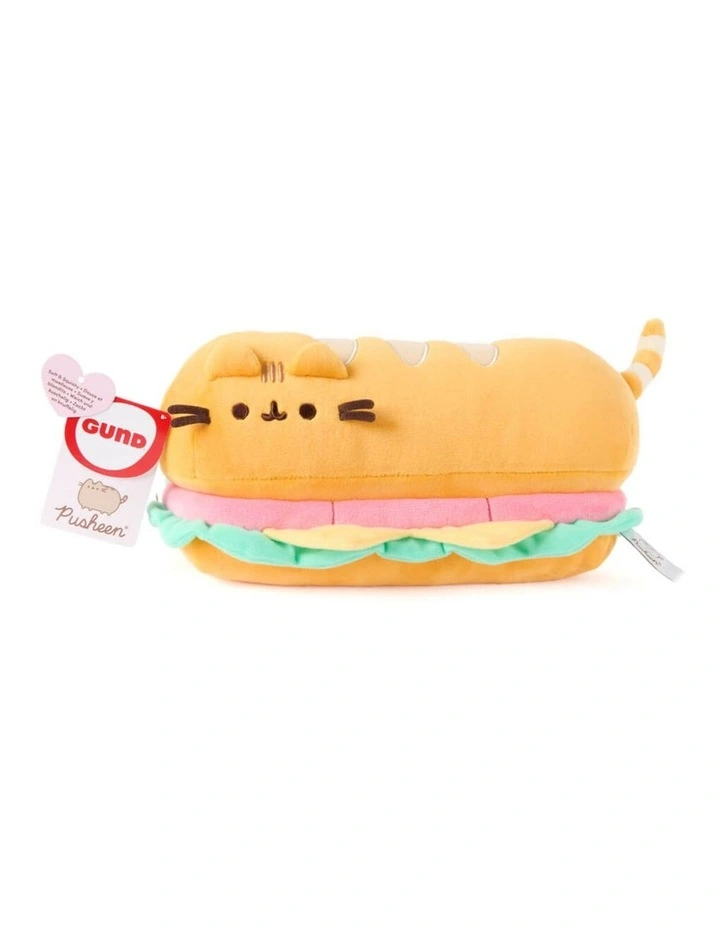 Pusheen - Sub Sandwich Squisheen Plush Soft Toy 28cm - Ages 8  image 1