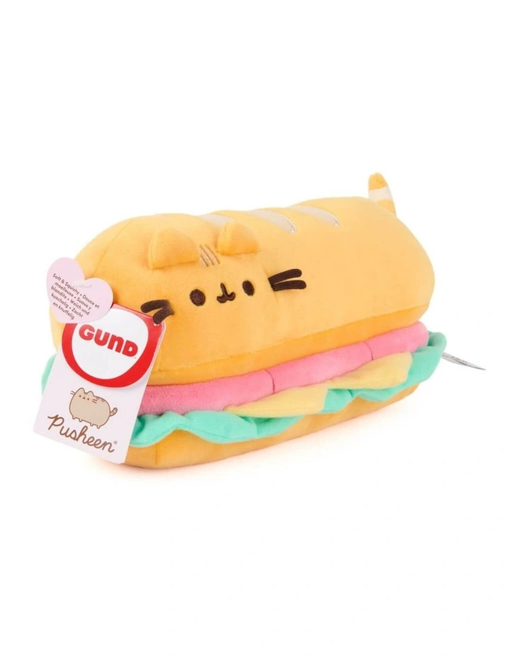 Pusheen - Sub Sandwich Squisheen Plush Soft Toy 28cm - Ages 8  image 2