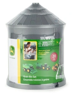 20pc John Deere Farm Playset w/ Grain Bin 1:64 Scale Kids/Children Toy 3y 