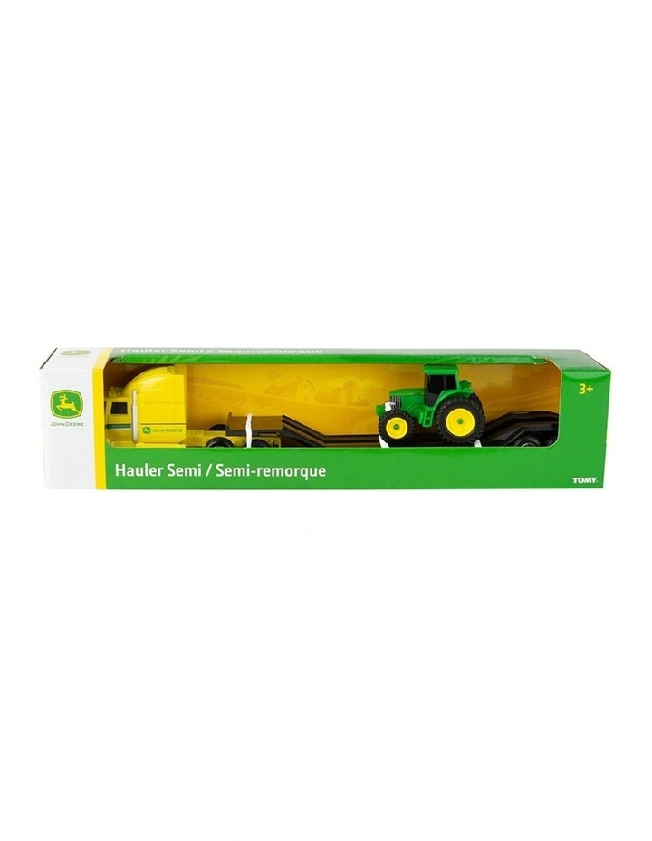 John Deere 1:64 Mini Die-Cast Farm Vehicle Hauler Semi Truck Kids Toys 3 Assort image 3