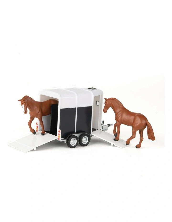 John Deere Weathered Barn Kids Play Set w/ Pickup Horse Trailer 1:32 Scale 3y image 7