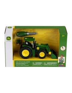 John Deere 3Y  1:24 6215R Buildable Tractor With Front Loader & Weight