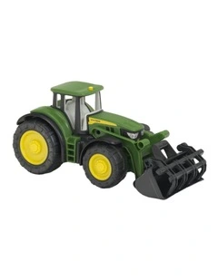 John Deere 3Y  1:24 Tractor Indoor Outdoor Farm Vehicle Toy With Soft Tyres