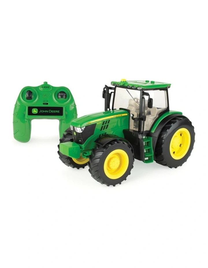 John Deere 1:16 Big Farm Radio Controller Tractor Toy Playset 8y  image 1