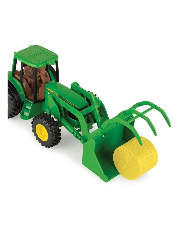 John Deere Hay Farm Set w/ Tractor Farm Animals 1:32 Scale Kids Toy 3y  image 4