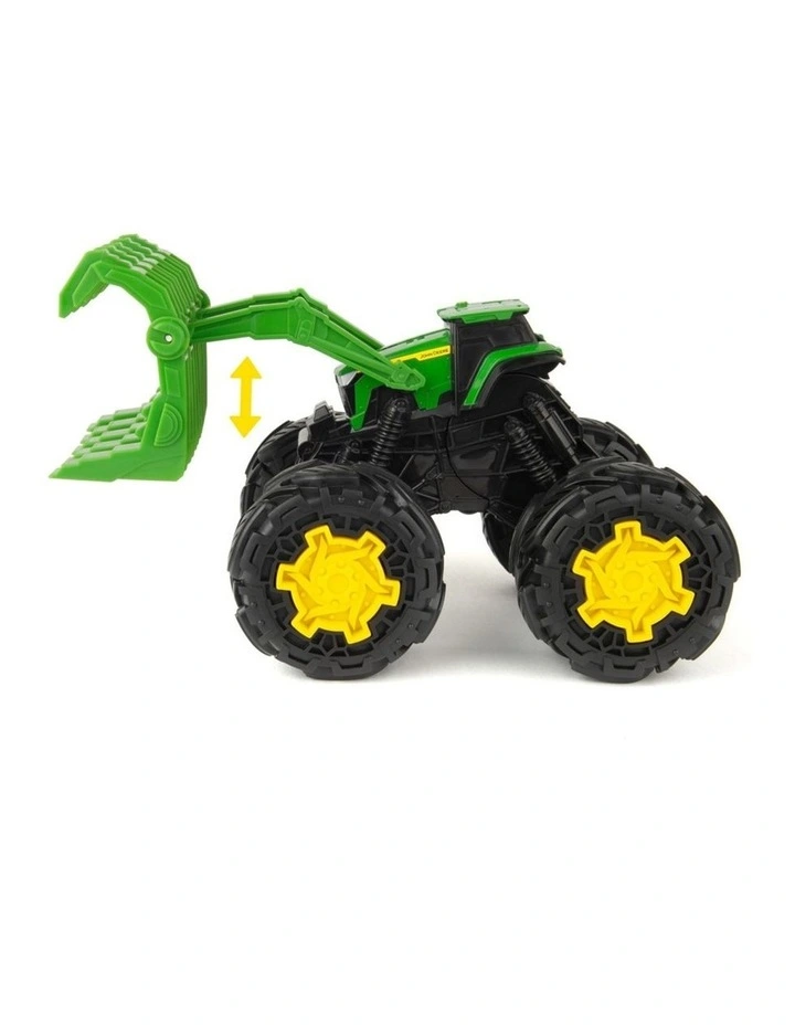 John Deere 25cm Monster Treads Rev Up Tractor Vehicle Toy Kids/Children 3y image 3