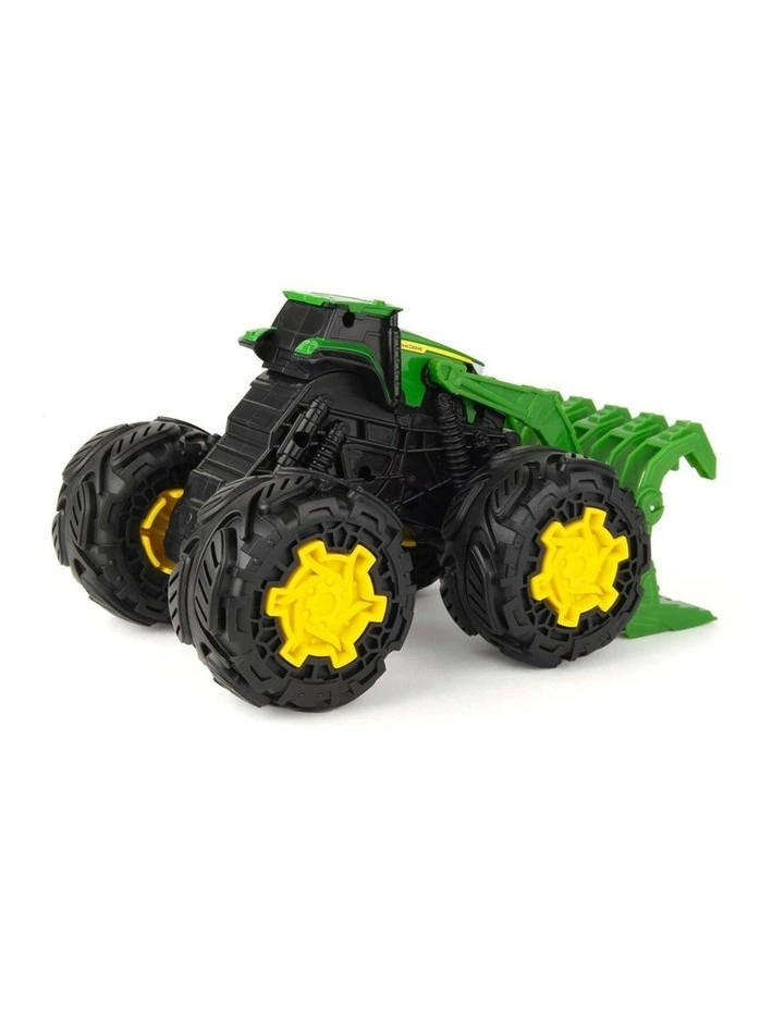 John Deere 25cm Monster Treads Rev Up Tractor Vehicle Toy Kids/Children 3y image 4