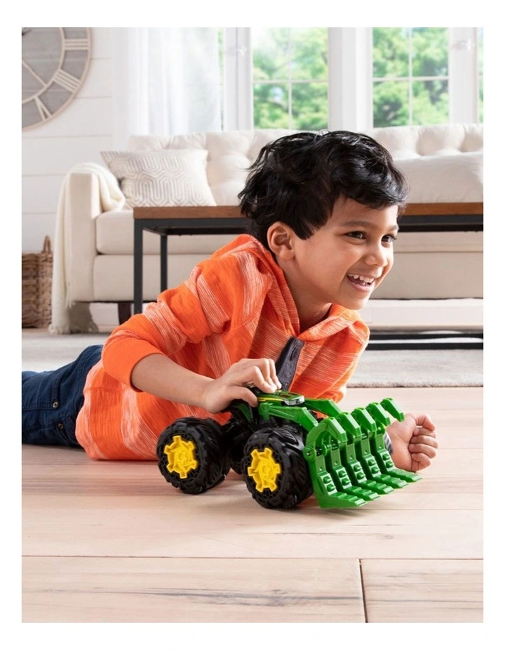 John Deere 25cm Monster Treads Rev Up Tractor Vehicle Toy Kids/Children 3y image 5