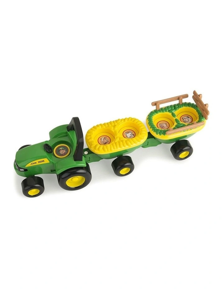 John Deere Animal Sounds Hayride Car/Tractor/Truck Toys For Children/Kids Fun image 2