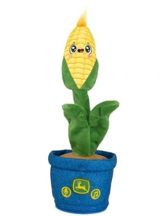 John Deere Corny Dancer Plush Musical Dancing Educational Toy Kids/Toddler 2y 