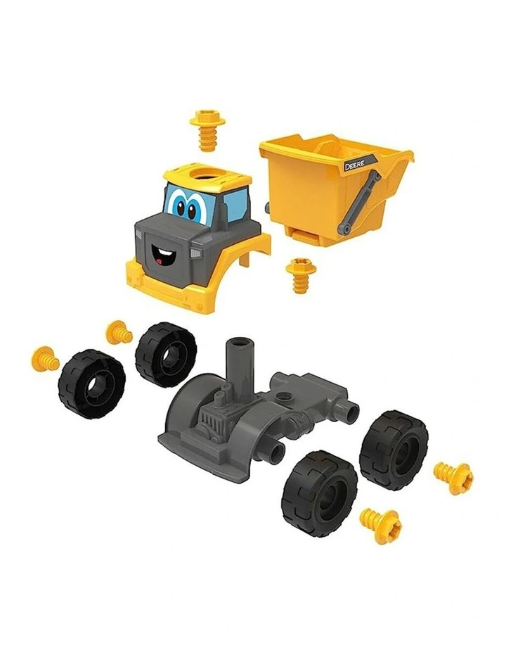 John Deere Build-A-Buddy Dump Truck Toddler/Childrens/Kids Toy 18m - Yellow image 4
