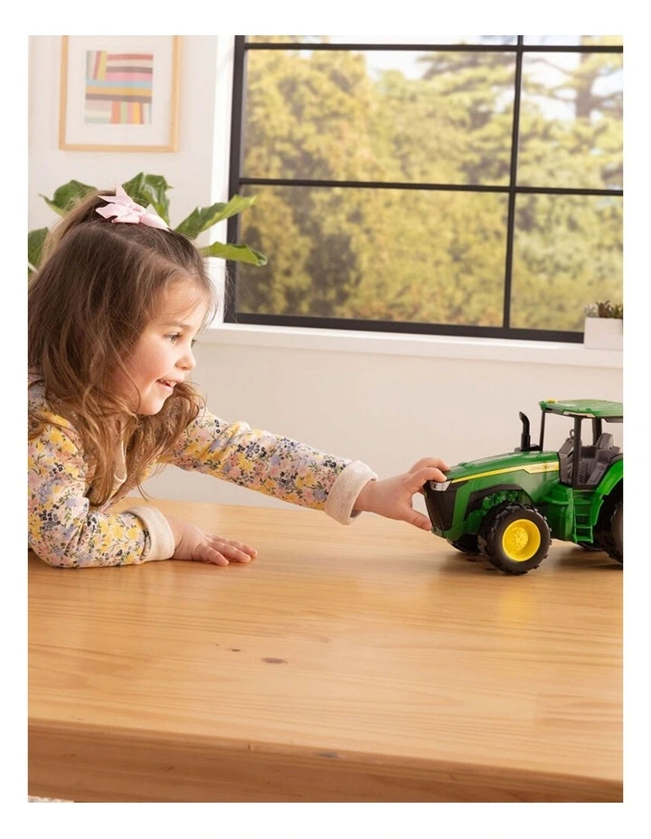 John Deere Tractor w/ Lights & Sounds 30cm Farm Vehicle Kids Play Toy 3y  image 4