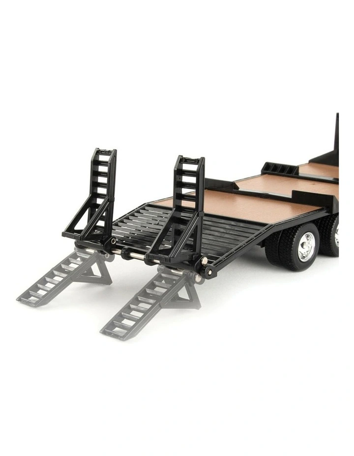 John Deere 1: 32 Ford Pickup w/John Deere Tractor On Trailer & Horses & Yard 3Y  image 6