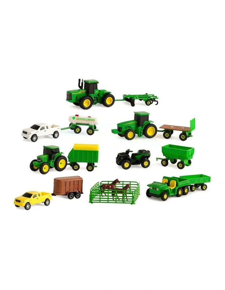 20pc 1:64 John Deere Vehicle Farm Kids/Children Play Toy Value Set Assort 5 image 1