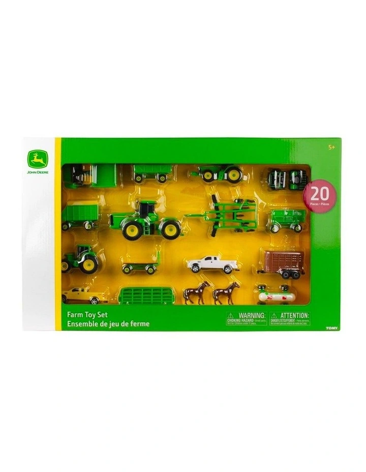 20pc 1:64 John Deere Vehicle Farm Kids/Children Play Toy Value Set Assort 5 image 2